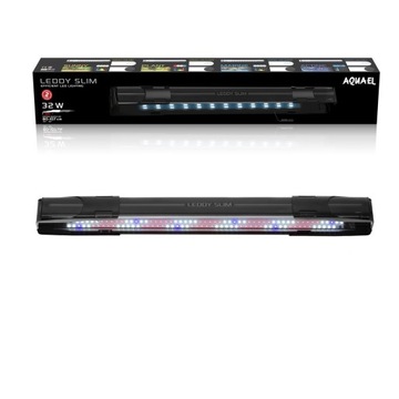 AQUAEL LEDDY Slim PLANT 32W LED 80-100cm CZARNA