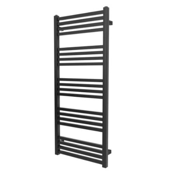 Grzejnik łazienkowy czarny 105x45 438 wat Dolny