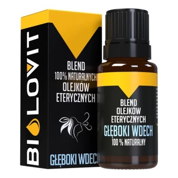 Blend olejków eterycznych Głęboki Wdech Biolavit