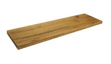 PÓŁKA ŚCIENNA WISZĄCA 65 CM DĄB CRAFT ZŁOTY 1 SZT