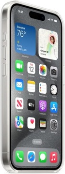Чехол для Apple iPhone 15 PRO с MagSafe — ПРОЗРАЧНЫЙ