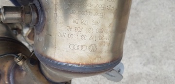 КАТАЛИЗАТОР DPF AUDI A4A5 8W0131765F,8W0131703AC