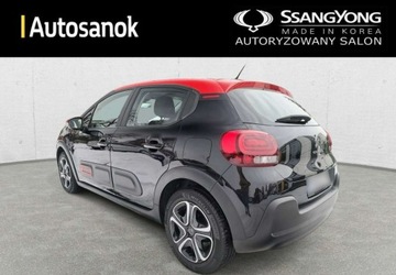 Citroen C3 III Hatchback Facelifting 1.2 PureTech 83KM 2021 Citroen C3 Citroen C3 Zadbany Czerwony Czarny AndroidAuto Klima, zdjęcie 6