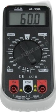 MIERNIK MULTIMETR SAMOCHODOWY CEM AT-950 A