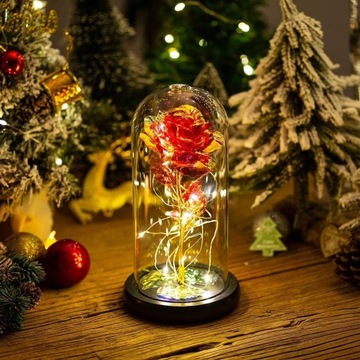 подарок на день матери, вечная роза в стекле, подарок маме, искусственные цветы