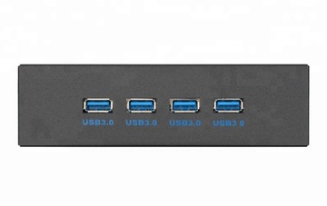 Передняя часть Внутренняя передняя панель 4x USB3.0 5.25