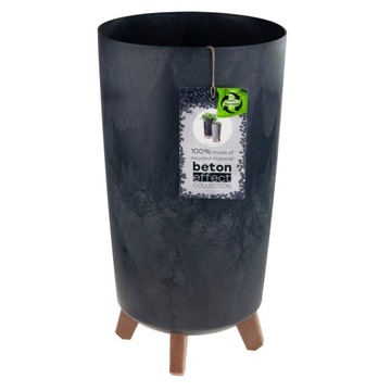 DONICA DONICZKA WYSOKA Z NÓŻKAMI BETON ANTRACYT