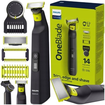 ЛУЧШИЙ МУЖСКОЙ ТРИММЕР ДЛЯ БОРОТЫ ДЛЯ ЛИЦА, ТЕЛА PHILIPS ONEBLADE PRO SHARER