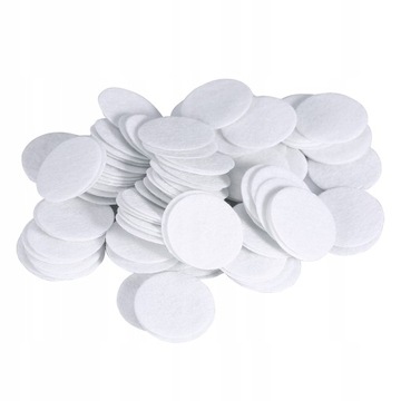 100X FILTRY BAWEŁNIANE DO MIKRODERMABRAZJI 25mm