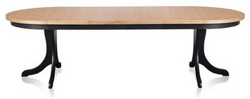 OSKAR X КРУГЛЫЙ ДУБОВЫЙ СТОЛ НОВЫЙ 110 X 310 HALEX