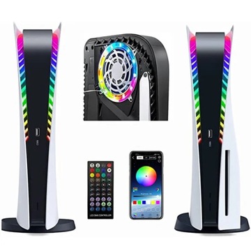 ДЕКОРАТИВНАЯ ПОЛОСКА СВЕТОДИОДНАЯ ПОДСВЕТКА ДЛЯ КОНСОЛИ PLAYSTATION 5 PS5 RGB