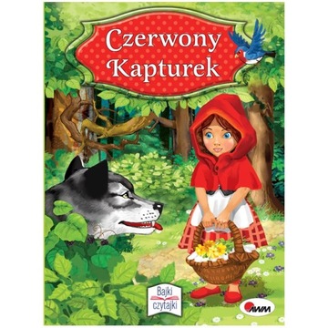 KSIĄŻECZKA CZERWONY KAPTUREK BAJKI CZYTAJKI