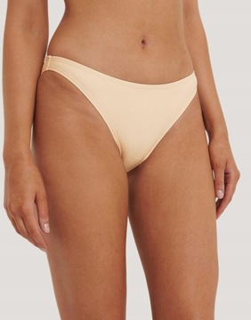 NA-KD DÓŁ OD BIKINI KREMOWY BASIC FIGI 38 M 1N01