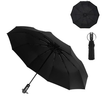 Parasol Składany z Automatycznym Otwieraniem i Zamykaniem 105cm