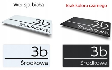 Большая адресная табличка с номером дома 40х20см.