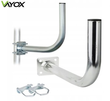 UCHWYT ANTENOWY BALKONOWY DO ANTENY 30CM + CYBANTY
