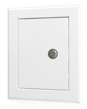 Drzwiczki Rewizyjne Metalowe 25x25cm z zamkiem
