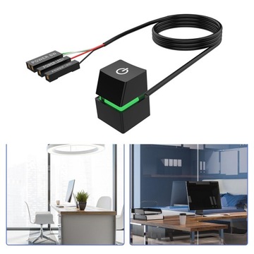 Настольный переключатель с расширением рабочего стола зеленый