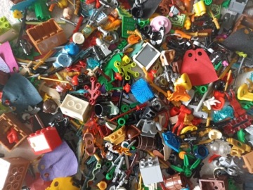 Оригинальные аксессуары для фигурок LEGO MIX, 20 шт.