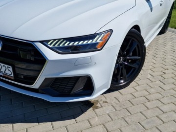 Audi A7 C8 Sportback 3.0 55 TFSI 340KM 2021 Audi A7 Sportback 3.0tfsi 340KM Mod.2022 Biała, zdjęcie 11