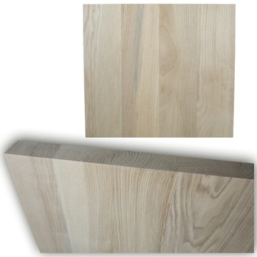 Klejonka jesion 100*20*2 cm I/II klasa SUROWA blat parapet stopień półka