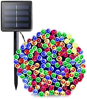 GIRLANDA LAMPKI 200 LED OGRODOWA ŚWIETLNA SOLARNA