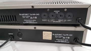 BLAUPUNKT MA-240 + PA-240 / KOCÓWKA + PRE / ЯПОНИЯ