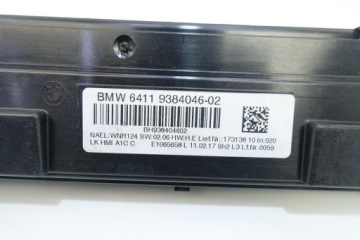 Bedienteil klimaanlage BMW F20 F21 F22 | thumb 1