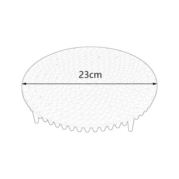 Wkład do łyżki samochodowej Zbieracz piasku 23 cm Siatka izolacyjna do piaskowca, niebieska