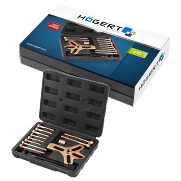 ŚCIĄGACZ DO DEMONTAŻU PIAST 13 ELEMENTOWY