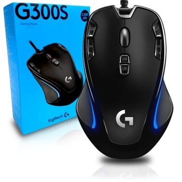 Myszka przewodowa LOGITECH Gaming G300S sensor optyczny 2500DPI 1ms