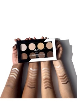 Палетка для контуринга пудры NYX Pro