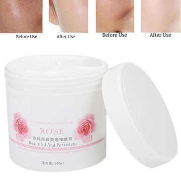 Массажный крем «Роза» Крем для контроля жирности лица 500г