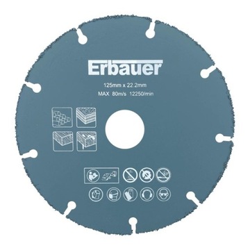 Tarcza do cięcia Erbauer multifunkcyjna 125 mm