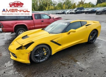 Chevrolet Corvette C7 2014 Chevrolet Corvette Stingray Z51 3LT 2014 6.2L 6.2 Benzyna 455KM