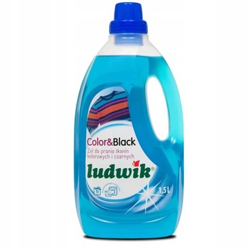LUDWIK ŻEL DO PRANIA KOLOROWYCH TKANIN 1,5L