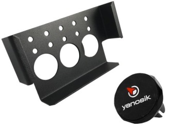 МАГНИТНЫЙ ДЕРЖАТЕЛЬ ДЛЯ РЕШЕТКИ РАДИАТОРА + МЕТАЛЛИЧЕСКИЙ КАРМАН ДЛЯ YANOSIK GT GTR S-CLUSIVE