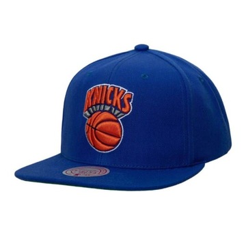 MITCHELL NESS CZAPKA Z DASZKIEM NEW YORK KNICKS