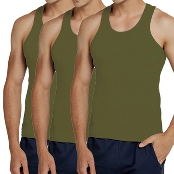Bezrękawy Tank Top Solid Muscle Kamizelka Podkoszulki O-hals Odzież