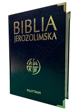 Biblia Jerozolimska paginator złocone brzegi