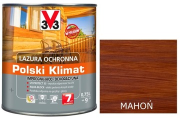 Lazura V33 Polski Klimat 7 lat Mahoń 750ml
