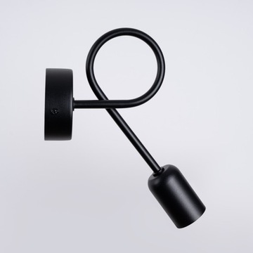 ДИЗАЙН НАСТЕННЫЙ СВЕТИЛЬНИК EDI ЧЕРНЫЙ LED