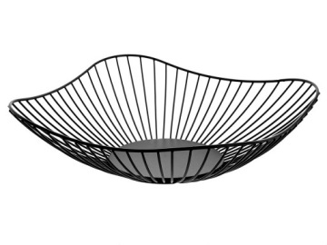 МЕТАЛЛИЧЕСКАЯ КОРЗИНА ДЛЯ ФРУКТОВ ФЛОРИНА УЗОР 25 СМ