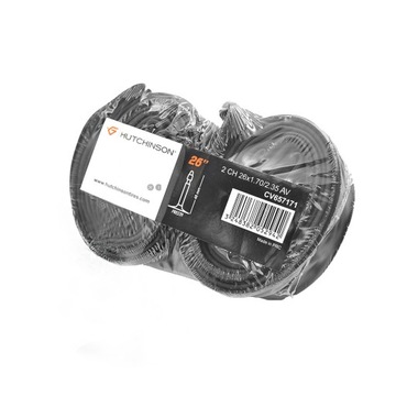 2 sztuki DĘTKI 2x dętka rowerowa ZESTAW 26 x 1.7-2.35 47/57-559 dwupak AV40