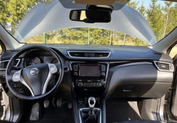 Nissan Qashqai II Crossover 1.5 dCi 110KM 2016 Nissan Qashqai kamera 360 PANORAMA wymieniony rozrzad i olej NAWIGACJA, be, zdjęcie 8