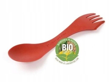Niezbędnik Spork Light My Fire O BIO Rockyred