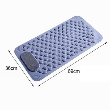 Противоскользящий коврик с массажем для душевых ванн в ванной комнате Home SPA