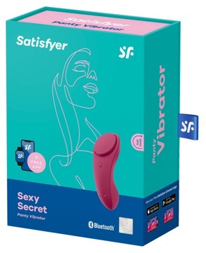 SEXY SECRET - WINE RED WIBRATOR DO MAJTEK