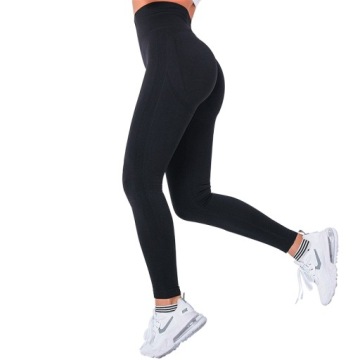 СПОРТИВНЫЕ ЛЕГИНГИ БЕСШОВНЫЕ С ВЫСОКОЙ ПОСАДКОЙ FITNESS L