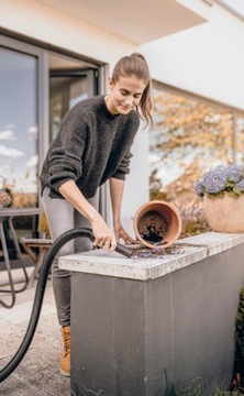 Пылесос Karcher K WD2 1000 Вт, большой бак 19 л, воздуходувка для влажной/сухой уборки